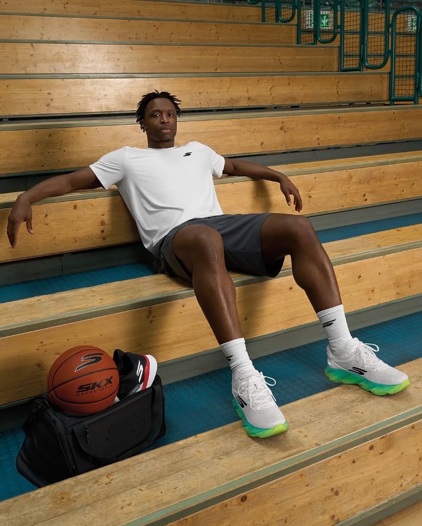 OG Anunoby in Skechers Performance Apparel