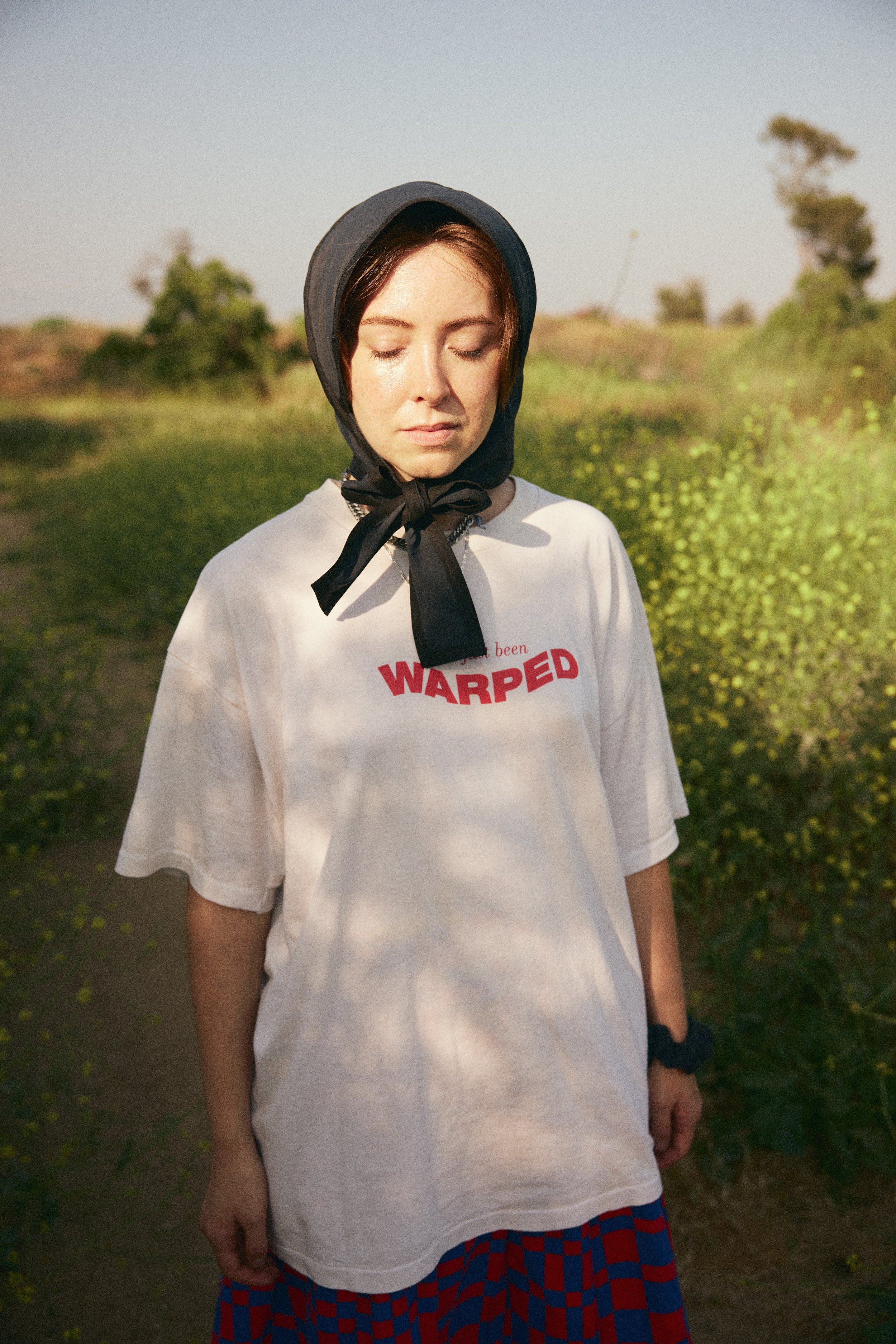 Detail view of technical bonnet construction